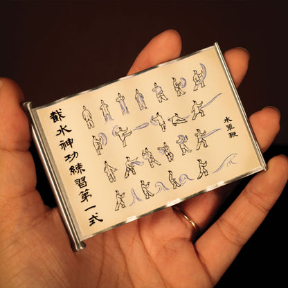 Avatar The Last Airbender - Waterbending Scroll Metal - Replica