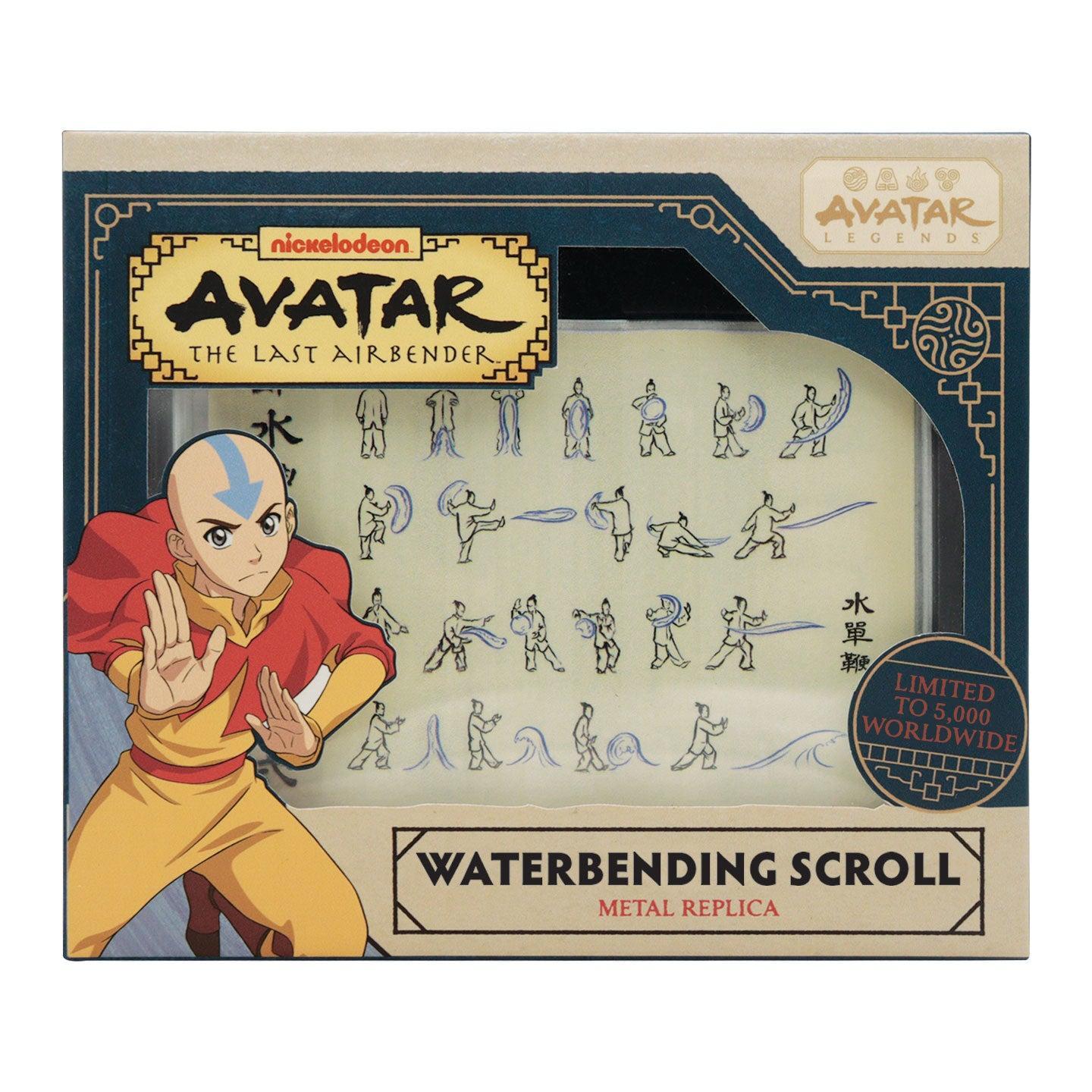 Avatar The Last Airbender - Waterbending Scroll Metal - Replica