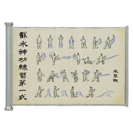 Avatar The Last Airbender - Waterbending Scroll Metal - Replica