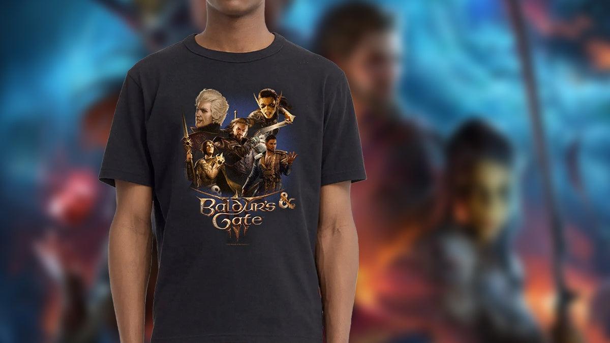 Baldur's Gate 3 - Baldur's Squad Collage - T-Shirt