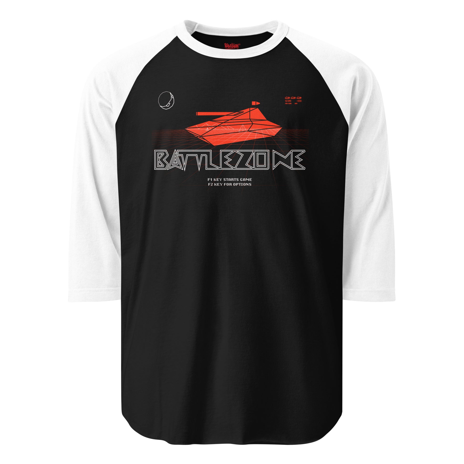 Battle Zone - Tank Raglan - T-Shirt