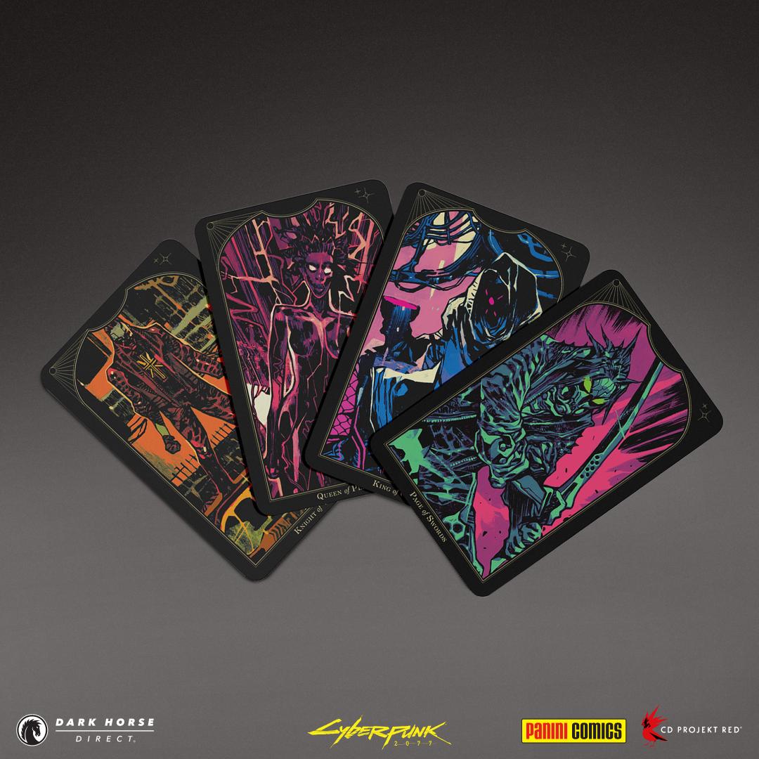Cyberpunk 2077 - Tarot Deck and Guidebook - Card Game