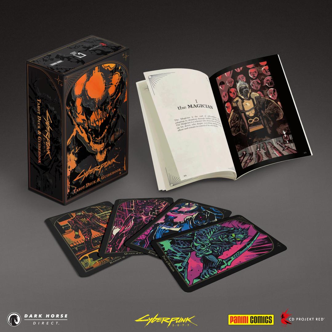Cyberpunk 2077 - Tarot Deck and Guidebook - Card Game