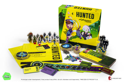Cyberpunk Edgerunners - Hunted - Board Game + Preorder Bonus