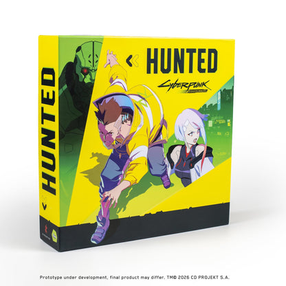 Cyberpunk Edgerunners - Hunted - Board Game + Preorder Bonus
