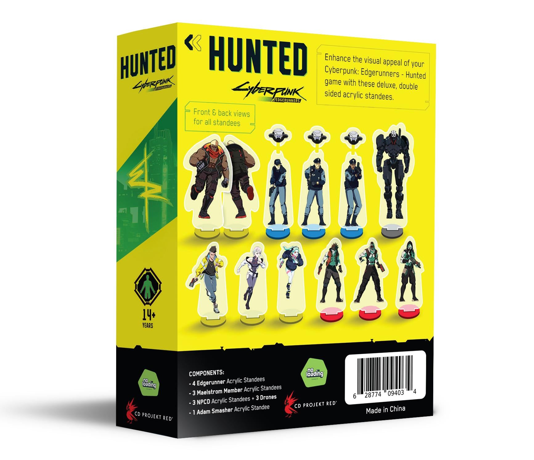Cyberpunk Edgerunners - Hunted Deluxe Acrylic - Standees
