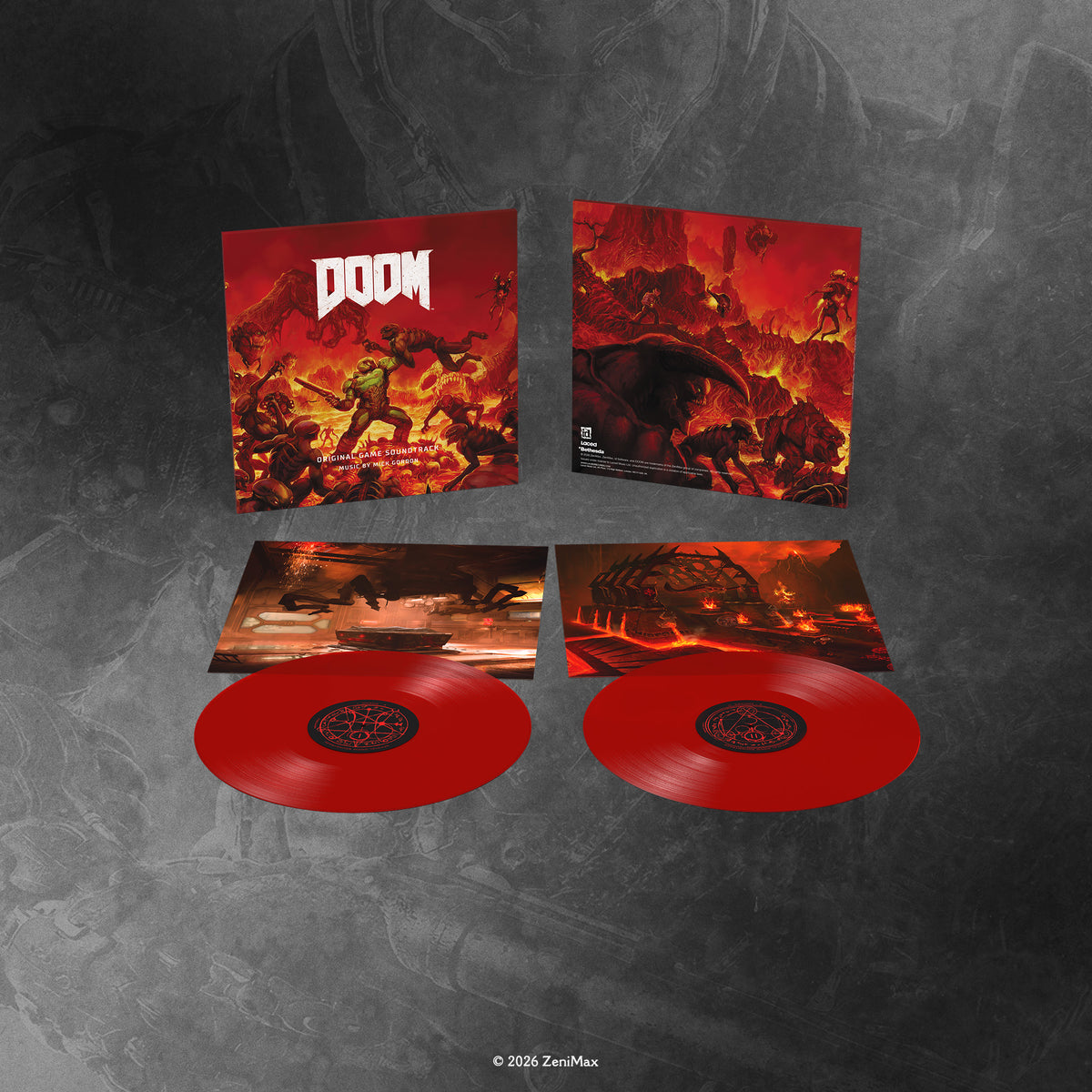 DOOM 2016 - Original Soundtrack - 2LP - Vinyl