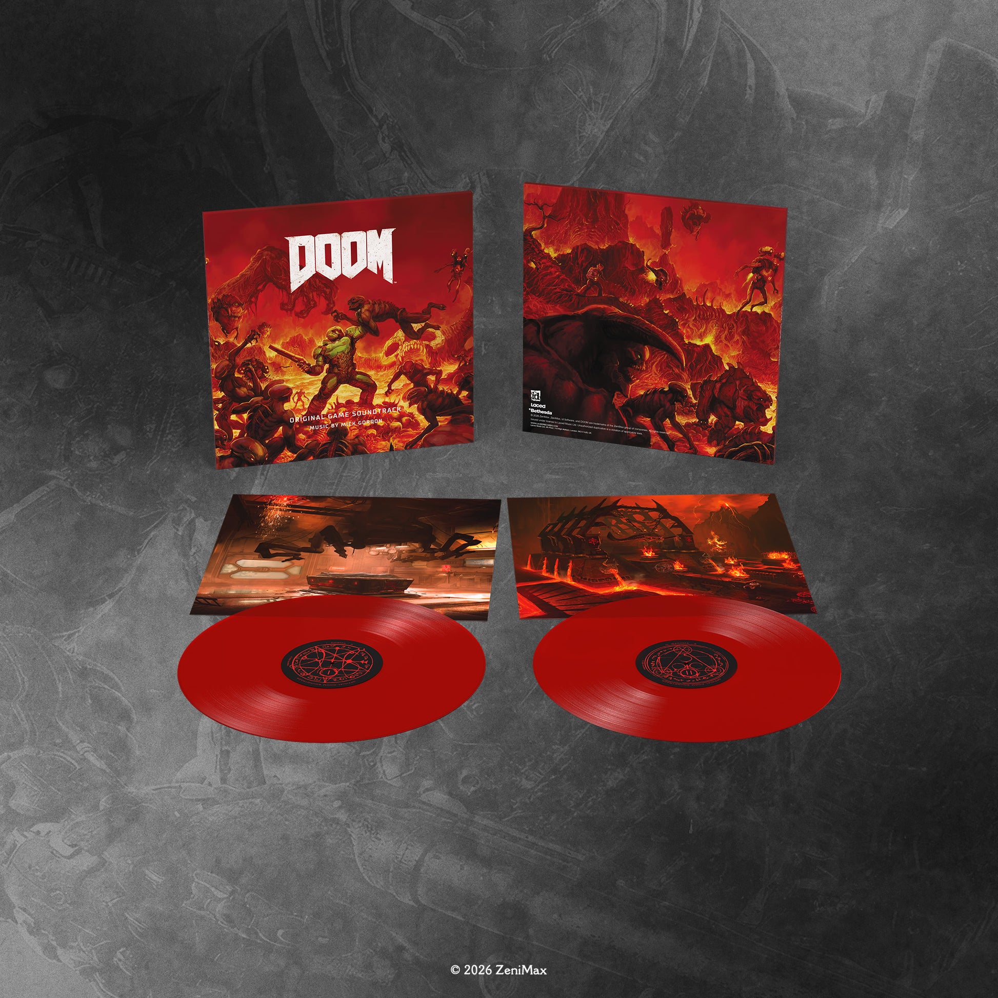 DOOM 2016 - Original Soundtrack - 2LP - Vinyl