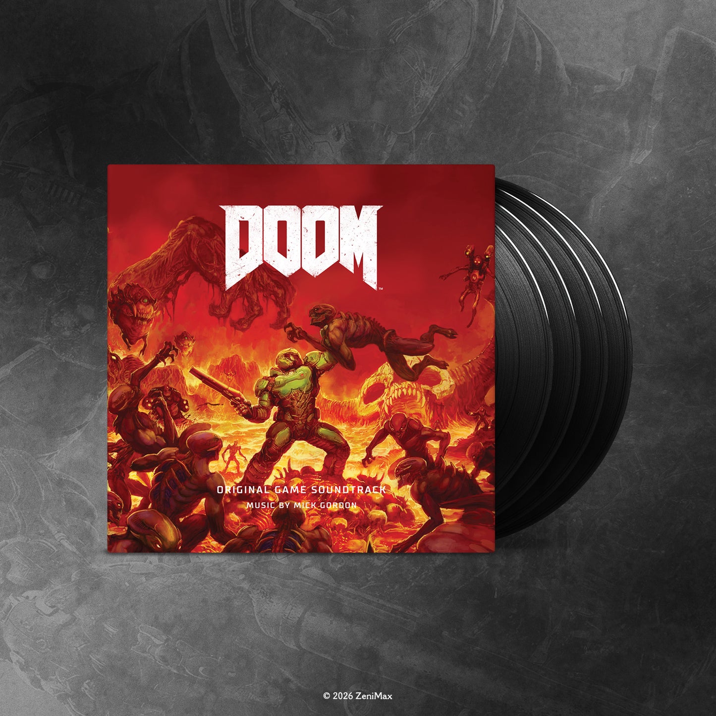 DOOM 2016 - Original Soundtrack - 4LP - Vinyl