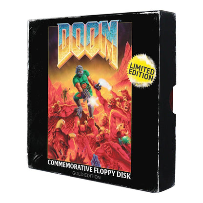 DOOM - Floppy Disk Limited Edition Imitation Gold Plated - Replica