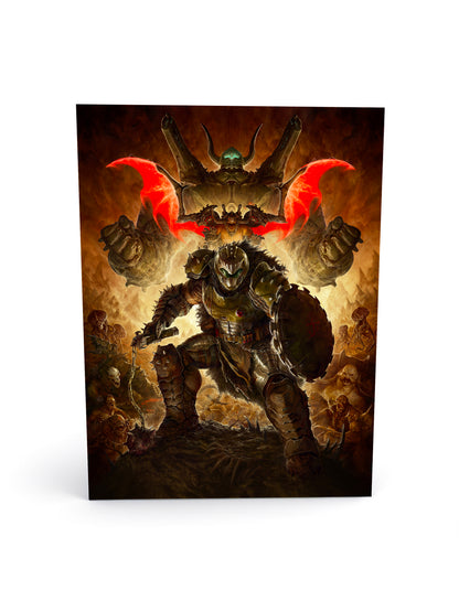 DOOM The Dark Ages - Hellwalkers Limited Edition Acrylic - Print - 18x24