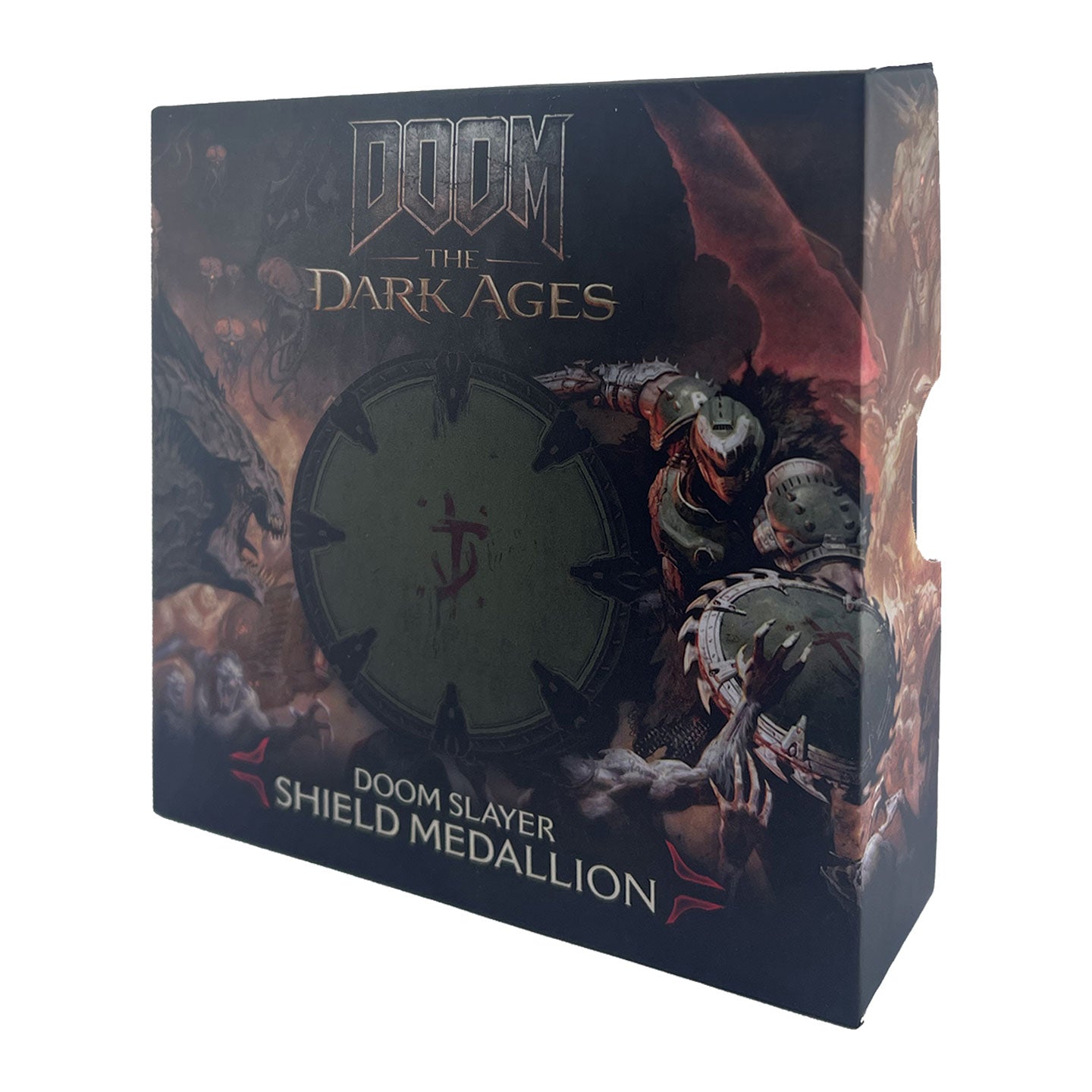 DOOM The Dark Ages - Shield Saw - Medallion and Art Card