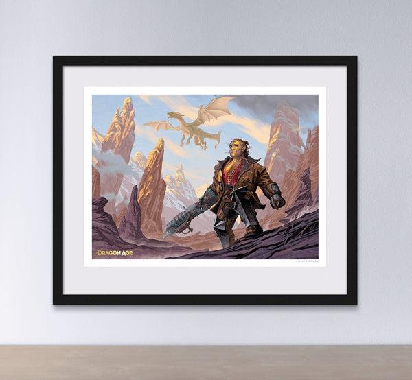 Dragon Age - Varric Fine Art - Print