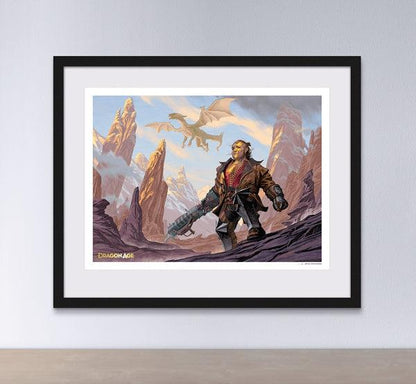 Dragon Age - Varric Fine Art - Print