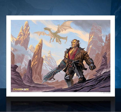 Dragon Age - Varric Fine Art - Print