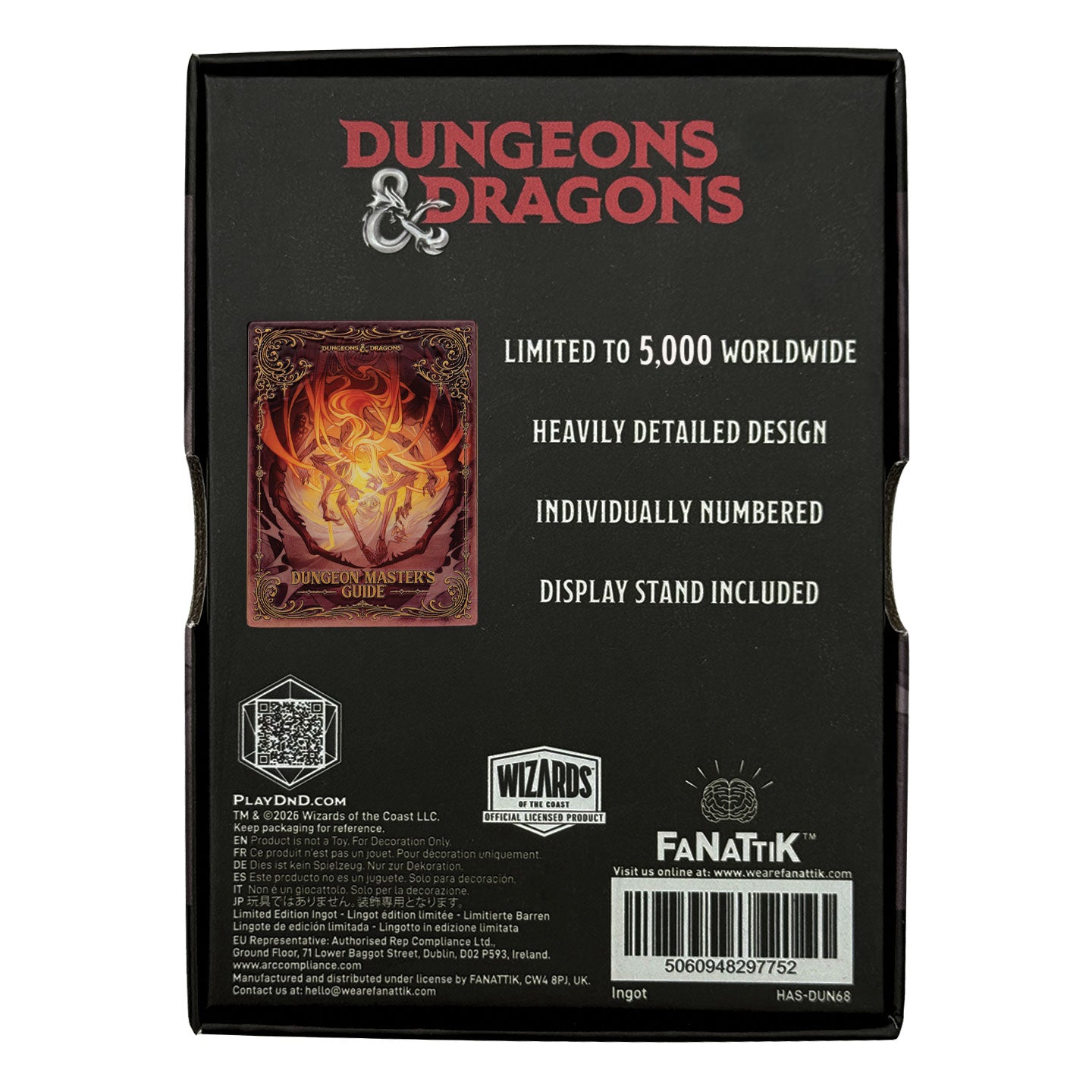 Dungeons and Dragons - Dungeon Masters Guide Alternate Cover - Ingot