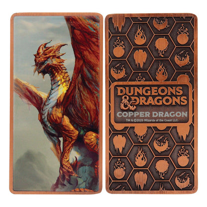 Dungeons and Dragons - Metallic Dragons 5 Piece - Ingot Set