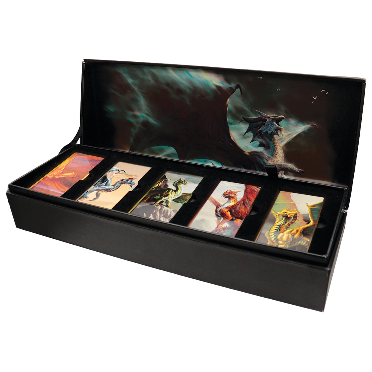 Dungeons and Dragons - Metallic Dragons 5 Piece - Ingot Set