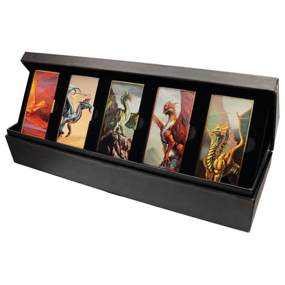 Dungeons and Dragons - Metallic Dragons 5 Piece - Ingot Set