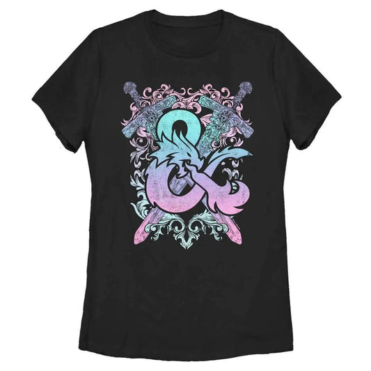 Dungeons and Dragons - Pastel Logo - T-Shirt