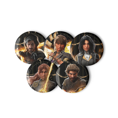 Expedition 33 - Character Set of 5 - Pins