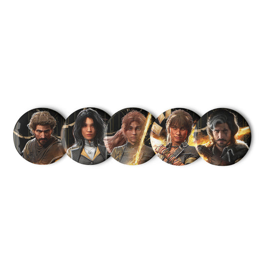 Expedition 33 - Character Set of 5 - Pins