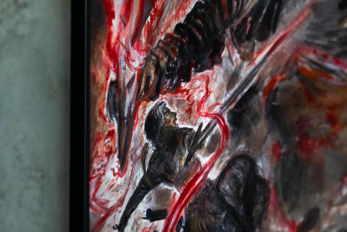 Expedition 33 - The Painted Duel Expeditioner Edition - Print - 18x24