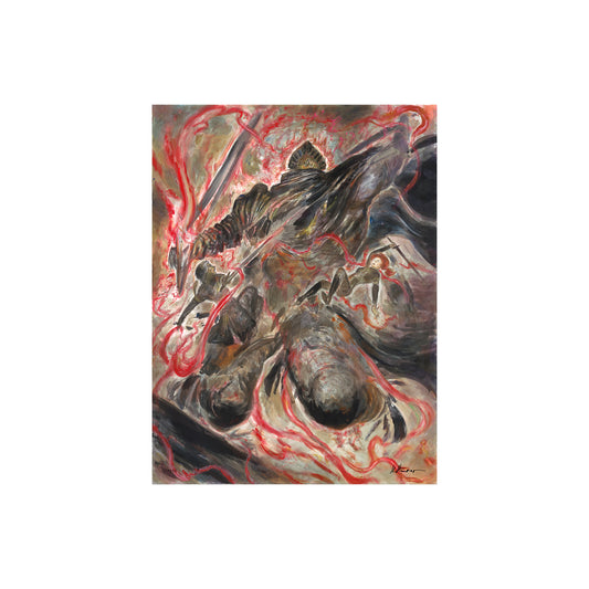 Expedition 33 - The Painted Duel Lumiere Edition - Print - 24x32