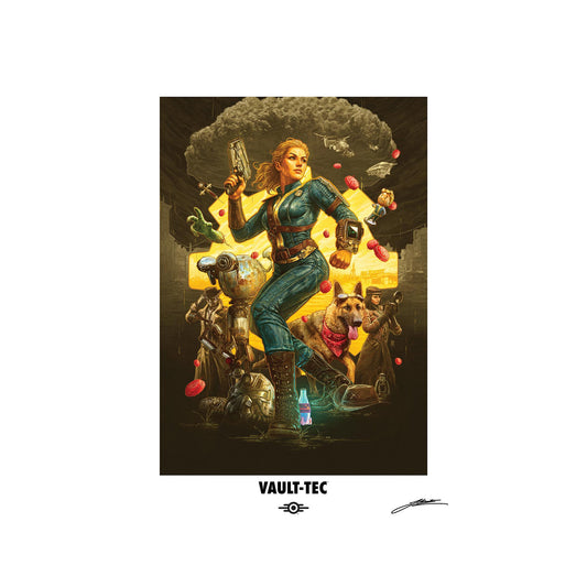 Fallout 4 - For The Commonwealth Limited Vault-Tec Edition - Print - 22x30.5