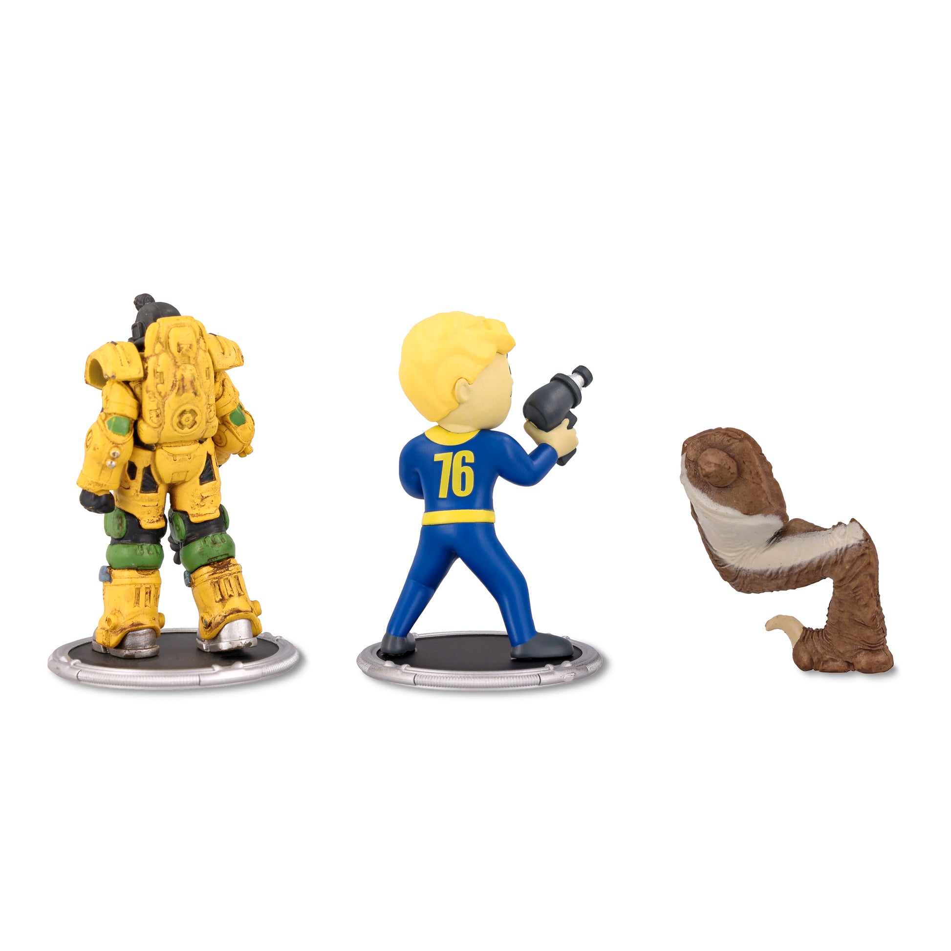 Fallout - Excavator and Gun Vault Boy - Mini Figures