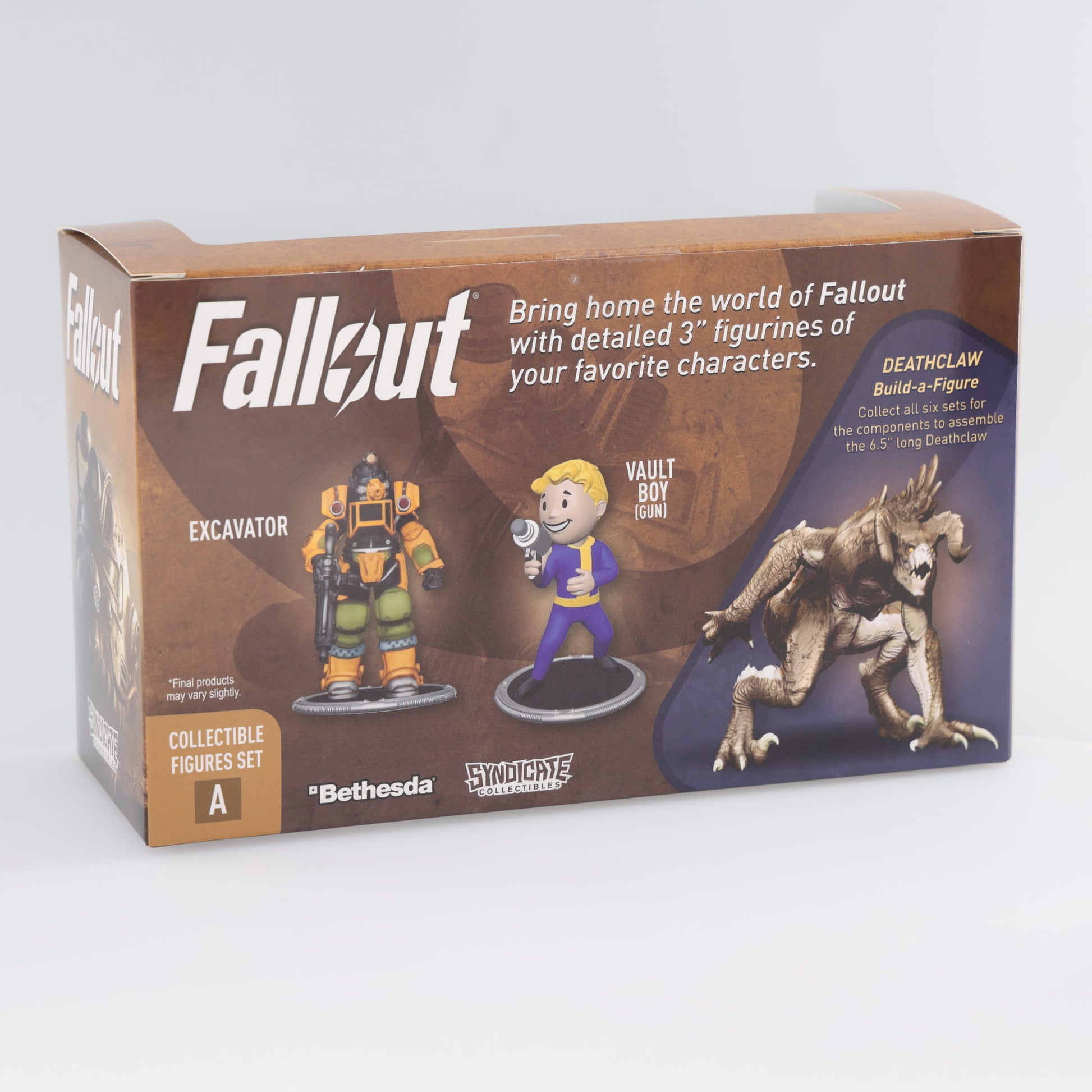 Fallout - Excavator and Gun Vault Boy - Mini Figures