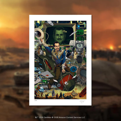 Fallout - Lucky 38 Limited-Edition - Print - 16x24