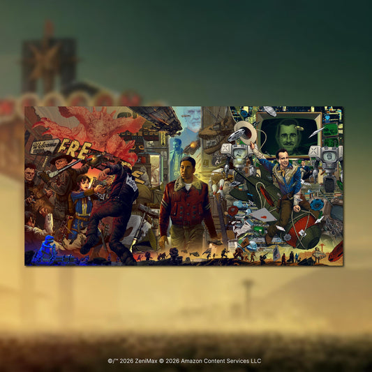 Fallout - New Vegas War Never Changes Limited-Edition - Print - 17x34