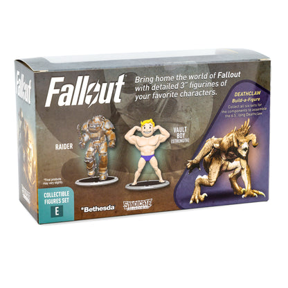 Fallout - Raider and Strong Vault Boy - Mini Figures