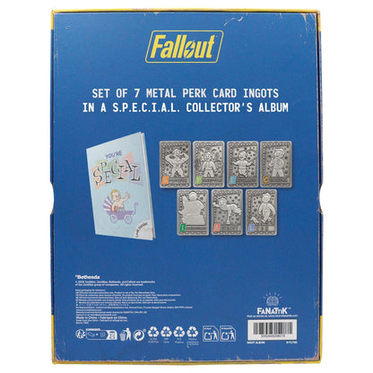Fallout - S.P.E.C.I.A.L. Perk Card Collectors Album - Ingot Set