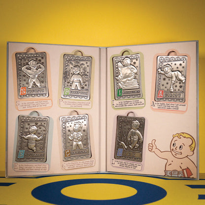 Fallout - S.P.E.C.I.A.L. Perk Card Collectors Album - Ingot Set