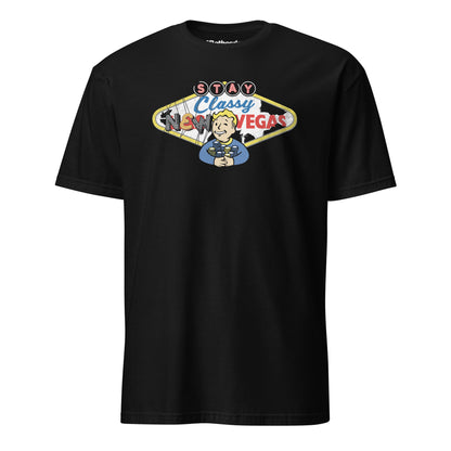 Fallout - Stay Classy New Vegas Poker - T-Shirt