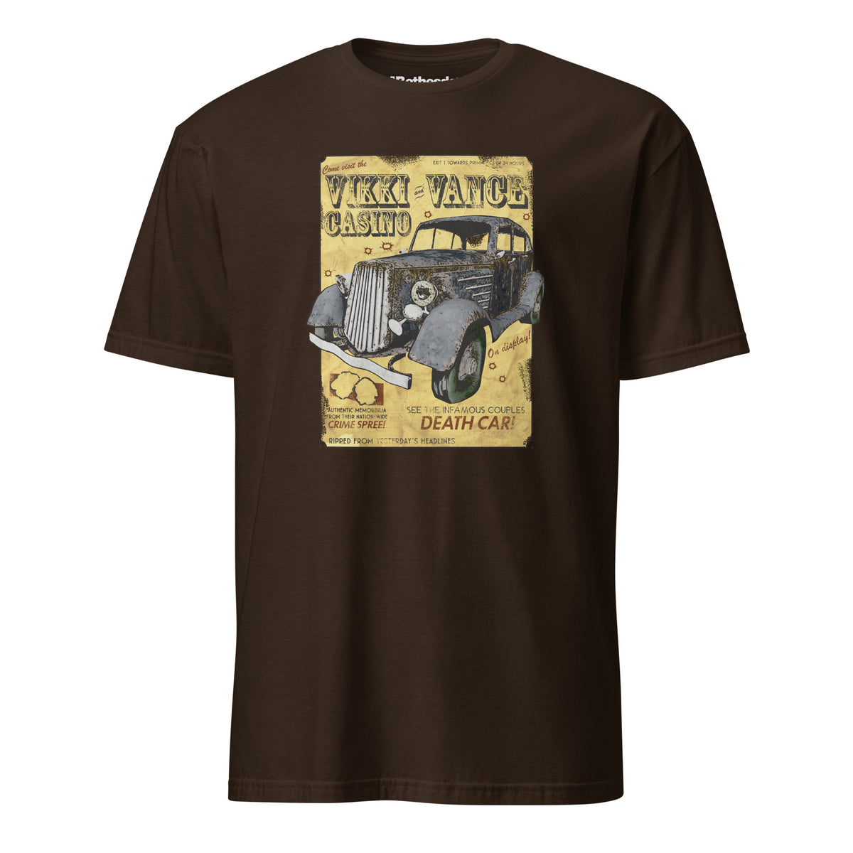Fallout - Vikki and Vance Death Car - T-Shirt
