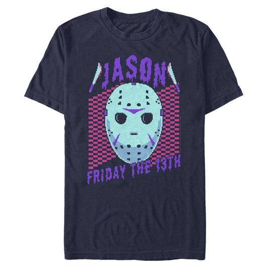Friday the 13th - 8 Bit Jason Game Over - T-Shirt
