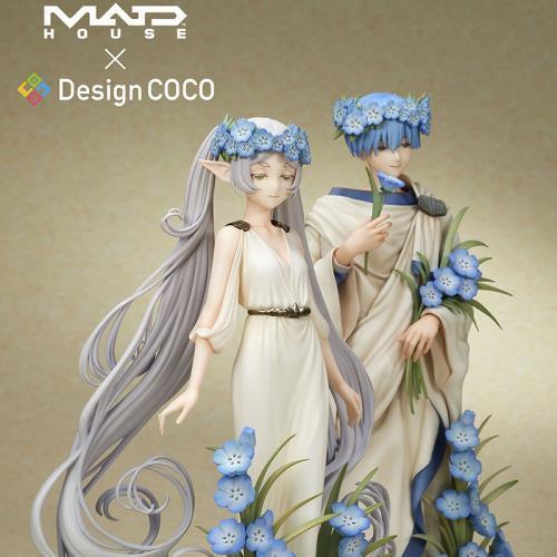Frieren Beyond Journeys End - Friren and Himmell Art Nouveau Style 1-7 - Statue - Set of 2