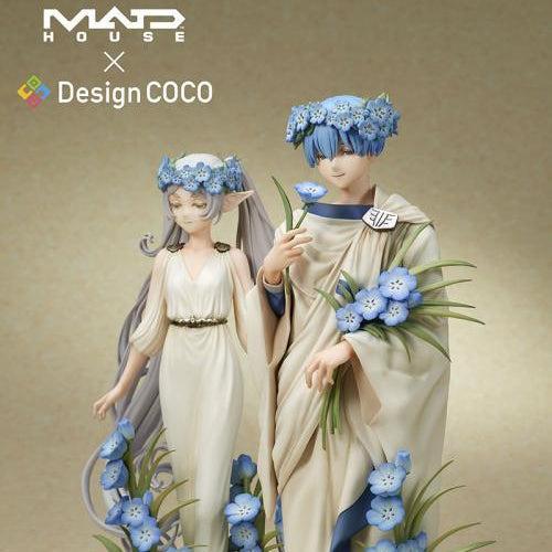 Frieren Beyond Journeys End - Friren and Himmell Art Nouveau Style 1-7 - Statue - Set of 2