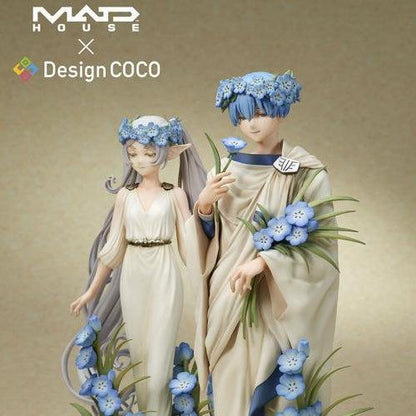 Frieren Beyond Journeys End - Friren and Himmell Art Nouveau Style 1-7 - Statue - Set of 2