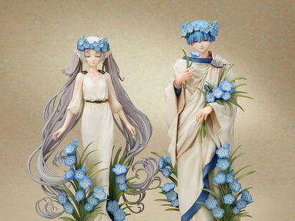 Frieren Beyond Journeys End - Friren and Himmell Art Nouveau Style 1-7 - Statue - Set of 2