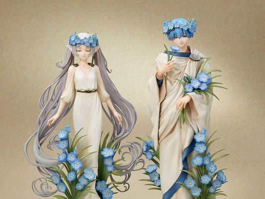 Frieren Beyond Journeys End - Friren and Himmell Art Nouveau Style 1-7 - Statue - Set of 2