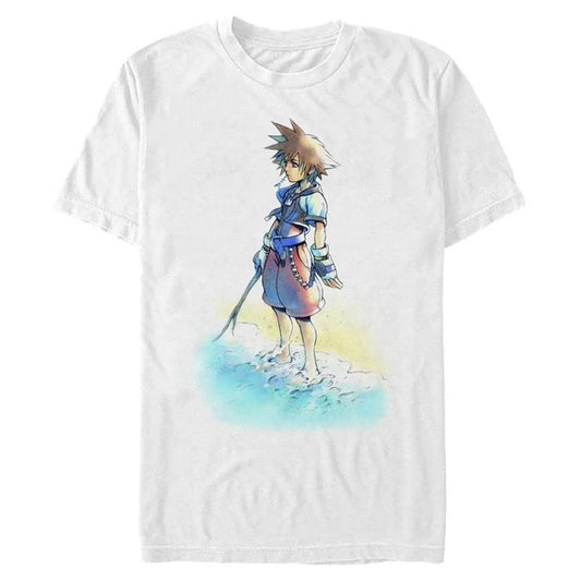 Kingdom Hearts - Sora and the Waves - T-Shirt