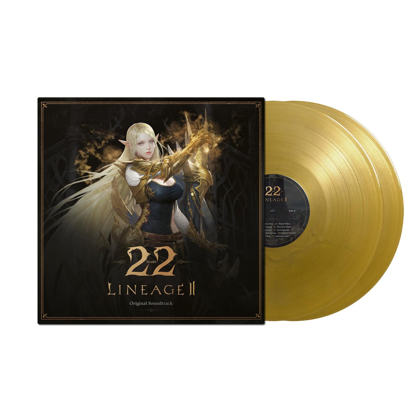 Lineage II - 22 Years Original Soundtrack - Gold - 2LP - Vinyl