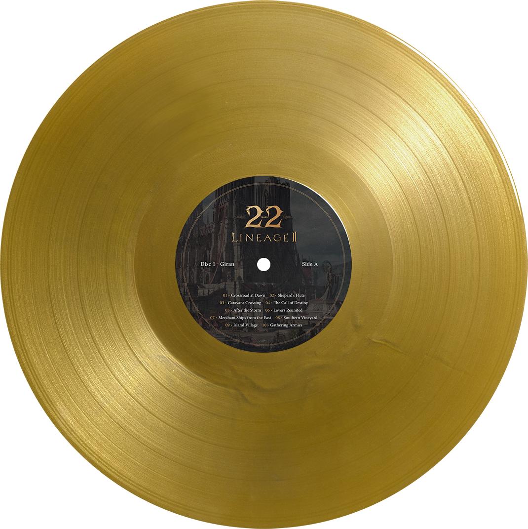 Lineage II - 22 Years Original Soundtrack - Gold - 2LP - Vinyl