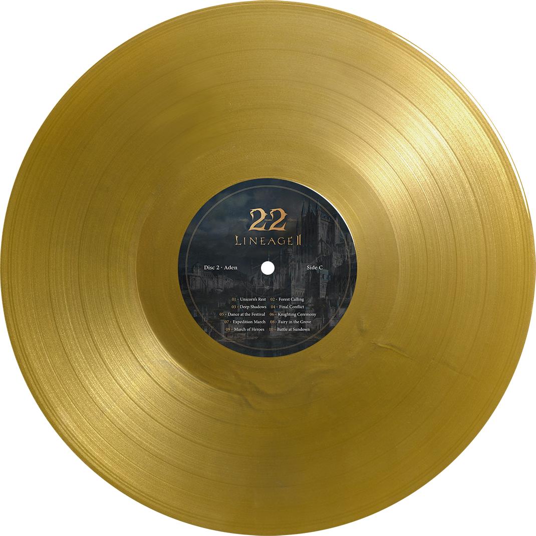 Lineage II - 22 Years Original Soundtrack - Gold - 2LP - Vinyl