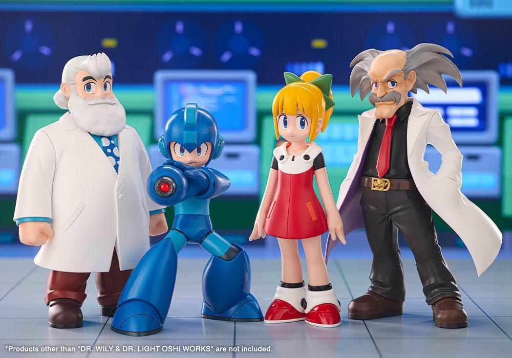 Mega Man - Dr Wily and Dr Light Oshi Works - Statue - Set of 2