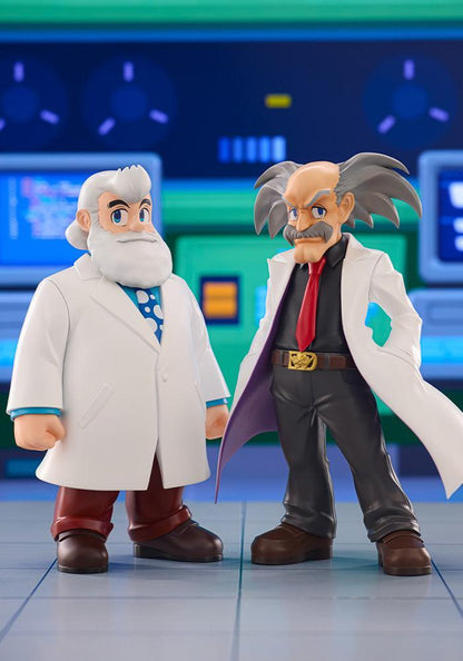 Mega Man - Dr Wily and Dr Light Oshi Works - Statue - Set of 2